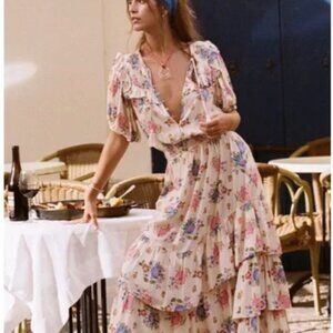 Solstice Ruffle Gown by Spell NWT Size Large